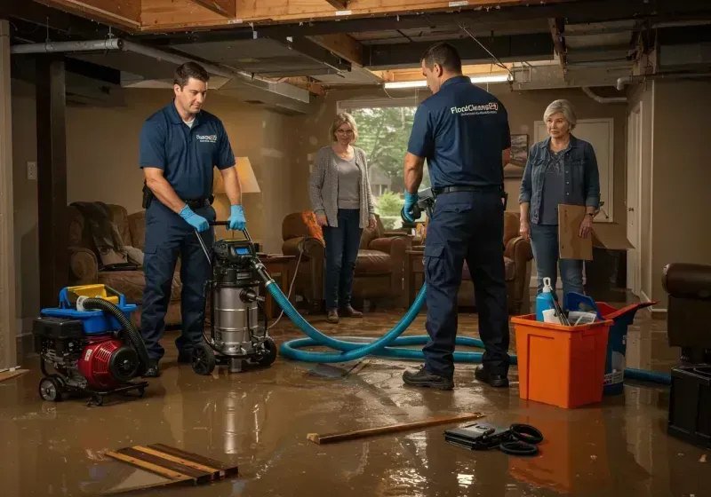 Basement Water Extraction and Removal Techniques process in Johnson, AR